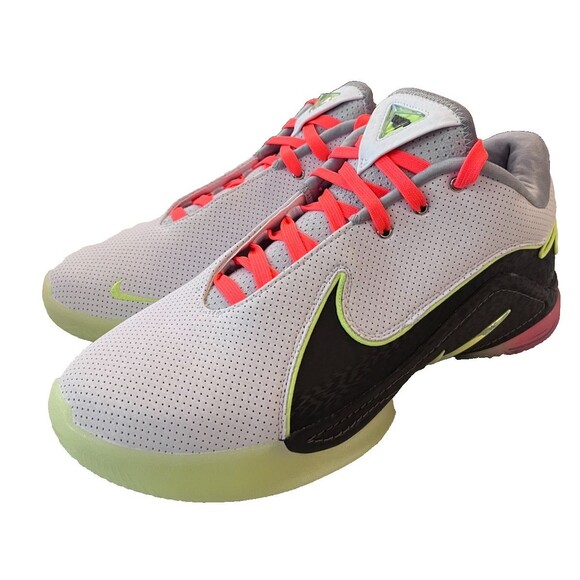 Nike NEW Size 10 Lebron XXII White Volt Glow Basketball Shoes FZ1094-101 Men\'s main image 14